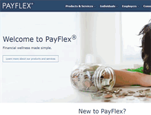 Tablet Screenshot of lm.payflex.com