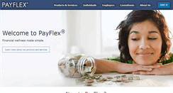 Desktop Screenshot of payflex.com